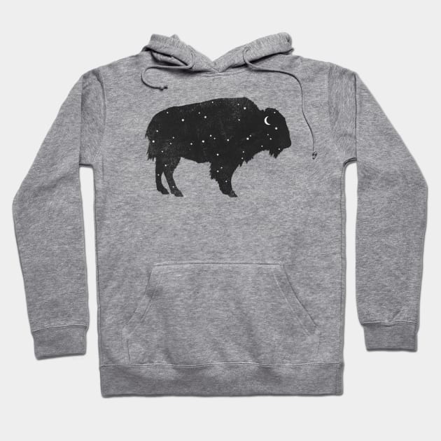 Mystic Buffalo Hoodie by Terry Fan